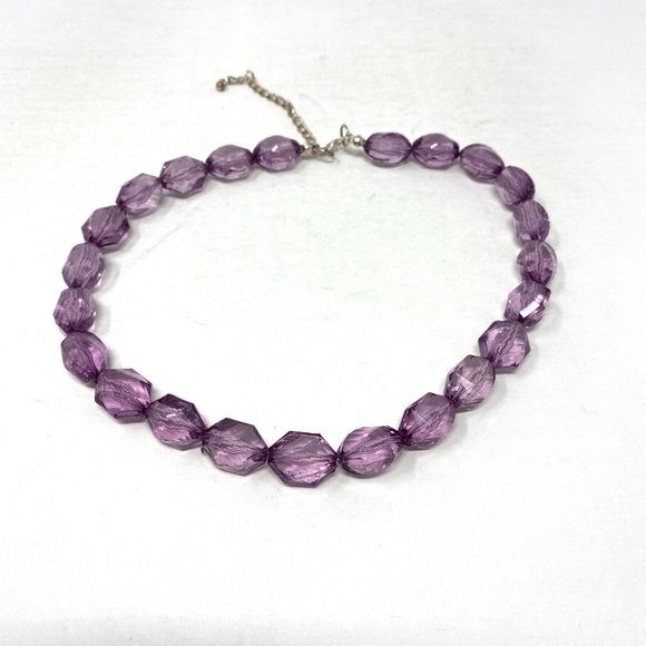 Purple Bead Necklace | 3 for $20 - Picture 1 of 8